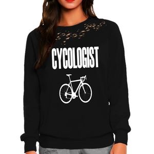 Road biking sweatshirt cycling